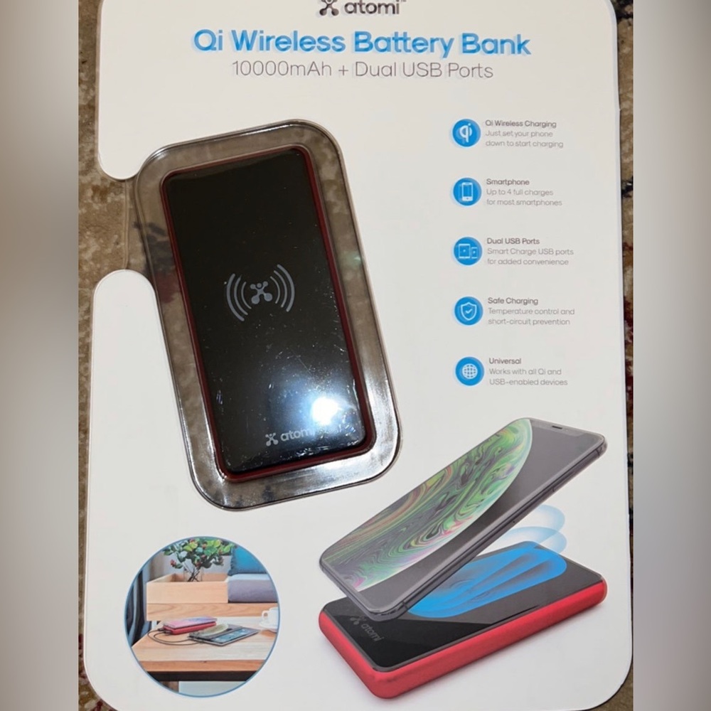 Qi Wireless Battery Bank